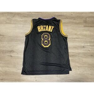 Kobe Bryant Black Mamba Basketball Tank Top Shirt Kids Boys Size XL 18 Black